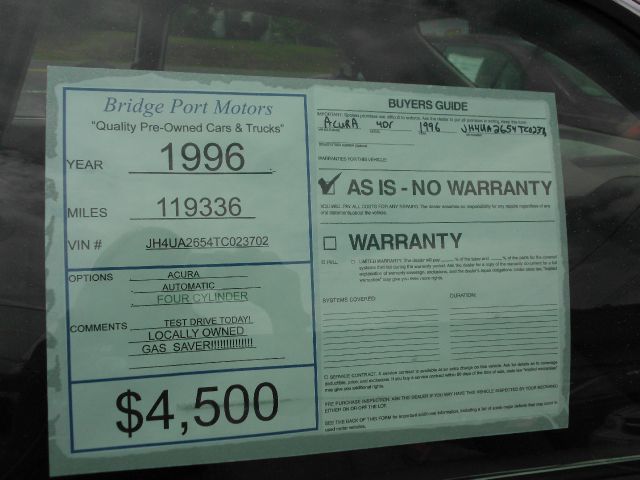 1996 Acura TL PREM Package