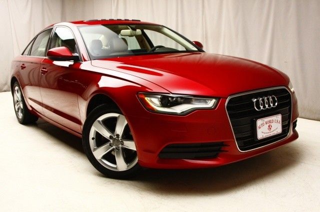 2012 Audi A6 Limited W/swivelngo 2nd3rdrowdvd Nav Chromes Rea