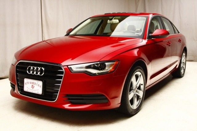 2012 Audi A6 Limited W/swivelngo 2nd3rdrowdvd Nav Chromes Rea