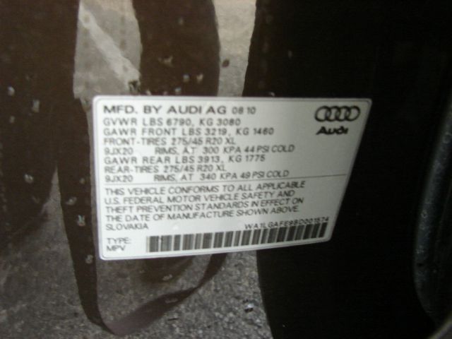 2011 Audi Q7 3.6l 4motion AWD