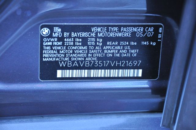 2007 BMW 3 series S FE Plus