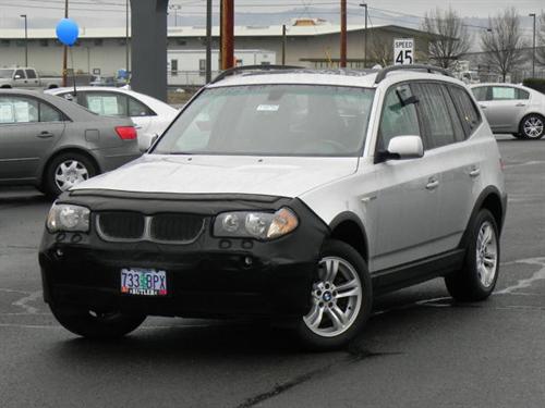 2005 BMW X3 4x4 W Leather And Wood Grain