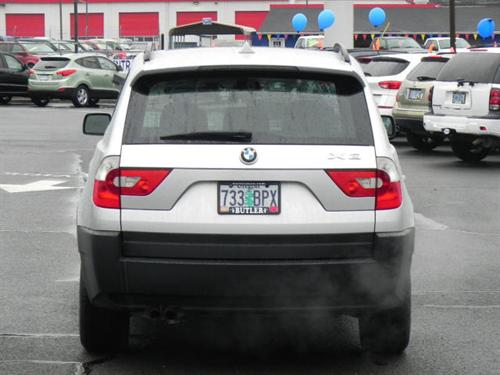 2005 BMW X3 4x4 W Leather And Wood Grain