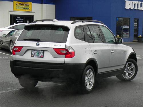 2005 BMW X3 4x4 W Leather And Wood Grain