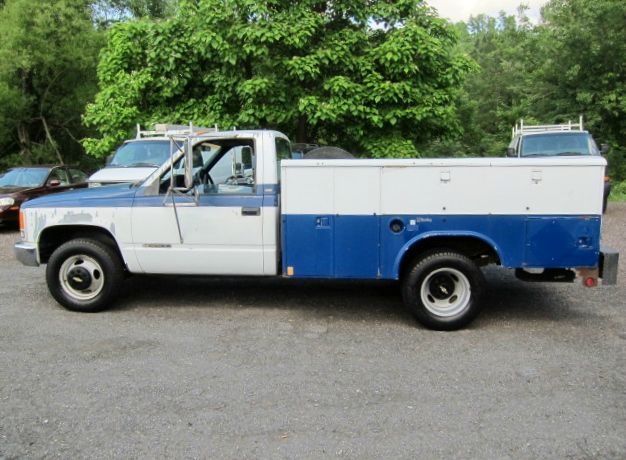 1990 Chevrolet C3500 Lariat 4D Crew Cab Truck