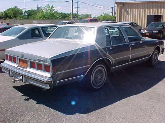 1982 Chevrolet CAPRICE Base