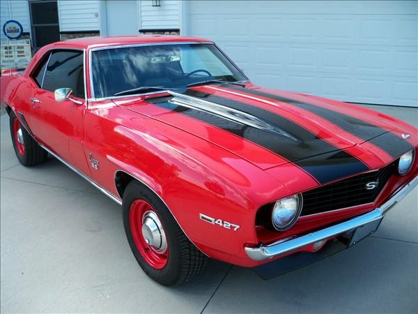 1969 Chevrolet Camaro 4dr Sdn Auto (natl) Hatchback