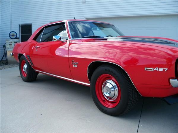 1969 Chevrolet Camaro 4dr Sdn Auto (natl) Hatchback