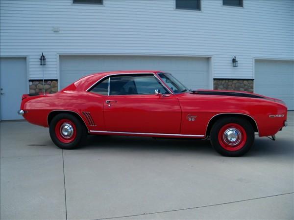 1969 Chevrolet Camaro 4dr Sdn Auto (natl) Hatchback