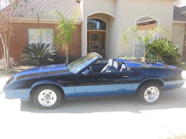 1983 Chevrolet Camaro 2.5sl Sunroofleather