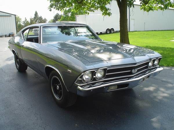 1969 Chevrolet Chevelle 4dr Sdn Auto (natl) Hatchback