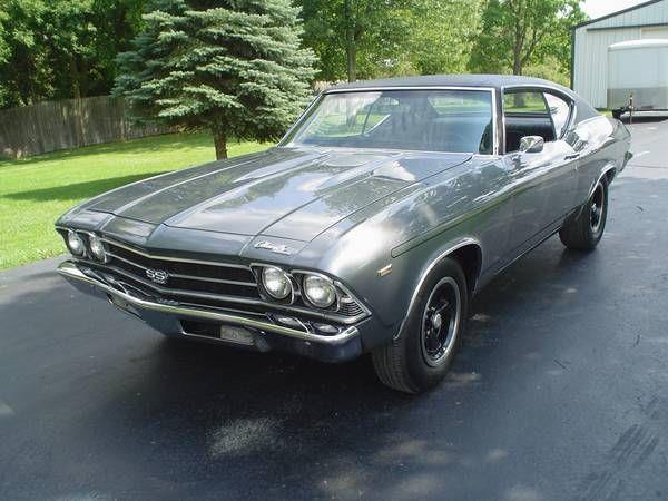 1969 Chevrolet Chevelle 4dr Sdn Auto (natl) Hatchback