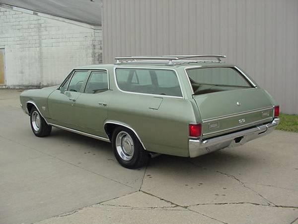 1970 Chevrolet Chevelle 4dr Sdn Auto (natl) Hatchback