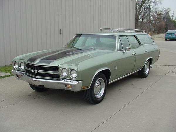 1970 Chevrolet Chevelle 4dr Sdn Auto (natl) Hatchback