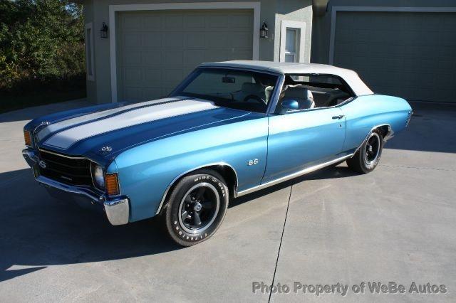 1972 Chevrolet Chevelle 4WD Crew Cab Short Box SLE