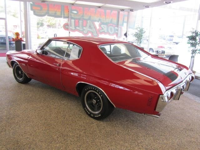 1972 Chevrolet Chevelle 4dr Sdn Auto (natl) Hatchback