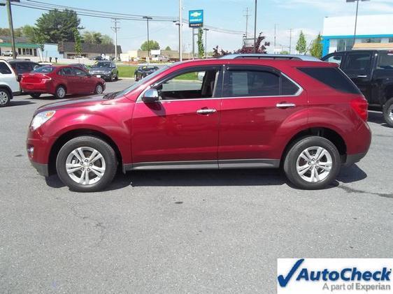 2010 Chevrolet Equinox REG CAB 137.0 WB, 60.4 CA