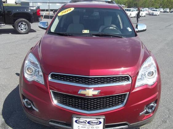 2010 Chevrolet Equinox REG CAB 137.0 WB, 60.4 CA