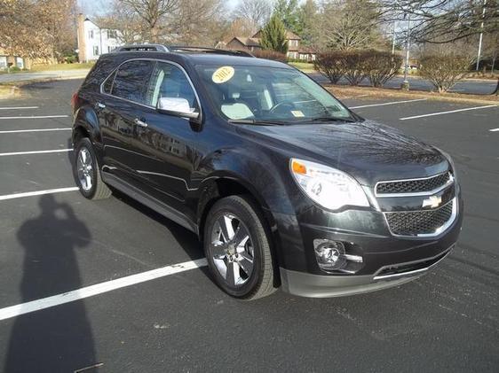 2012 Chevrolet Equinox REG CAB 137.0 WB, 60.4 CA