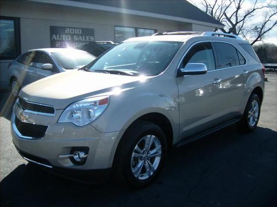 2012 Chevrolet Equinox REG CAB 137.0 WB, 60.4 CA