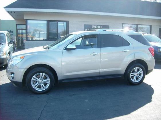 2012 Chevrolet Equinox REG CAB 137.0 WB, 60.4 CA