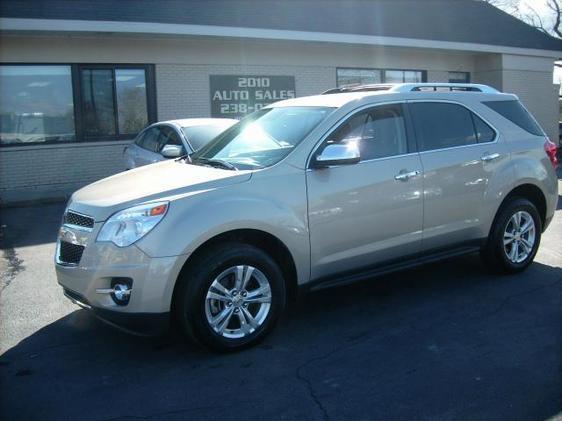 2012 Chevrolet Equinox REG CAB 137.0 WB, 60.4 CA