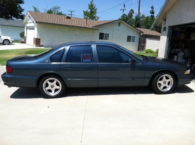 1996 Chevrolet Impala 4dr Sdn Auto (natl) Hatchback