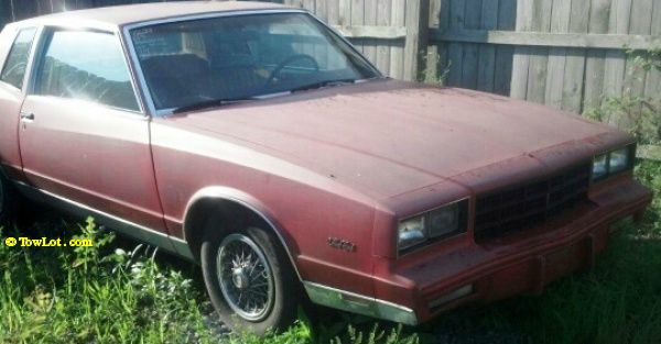 1981 Chevrolet Monte Carlo Base