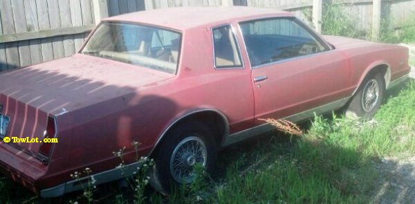 1981 Chevrolet Monte Carlo Base