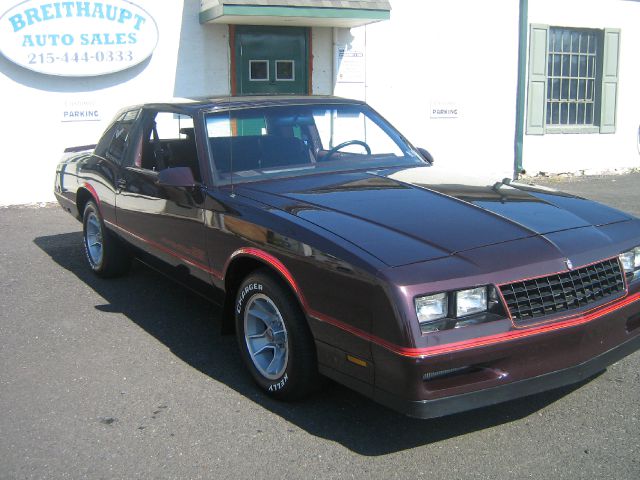 1986 Chevrolet Monte Carlo 4dr Sdn Auto (natl) Hatchback