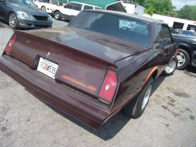 1987 Chevrolet Monte Carlo 4dr Sdn Auto (natl) Hatchback