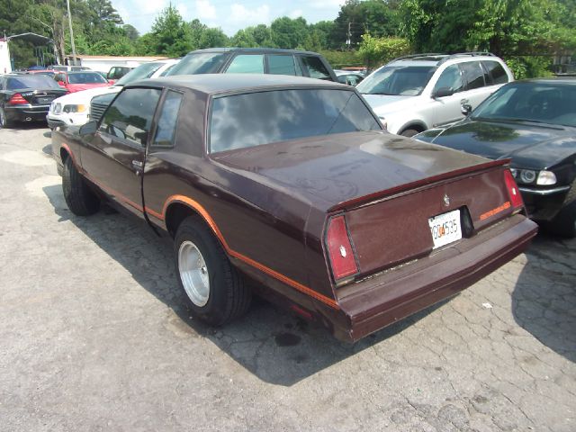 1987 Chevrolet Monte Carlo 4dr Sdn Auto (natl) Hatchback