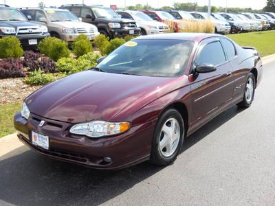 2003 Chevrolet Monte Carlo 4dr Sdn Auto (natl) Hatchback