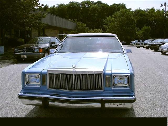 1982 Chrysler Cordoba Unknown