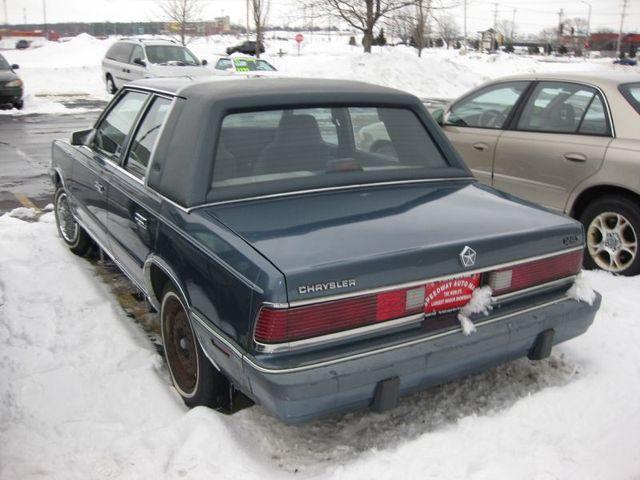 1986 Chrysler Lebaron 3.5tl W/tech Pkg