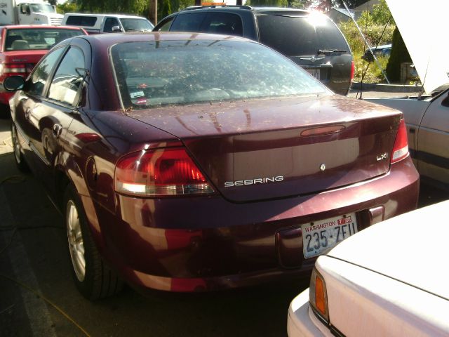 2001 Chrysler Sebring Off-road