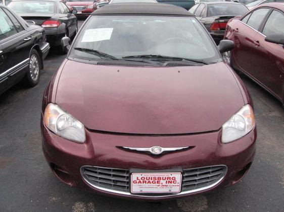 2001 Chrysler Sebring Roadster Enthusiast Convertible