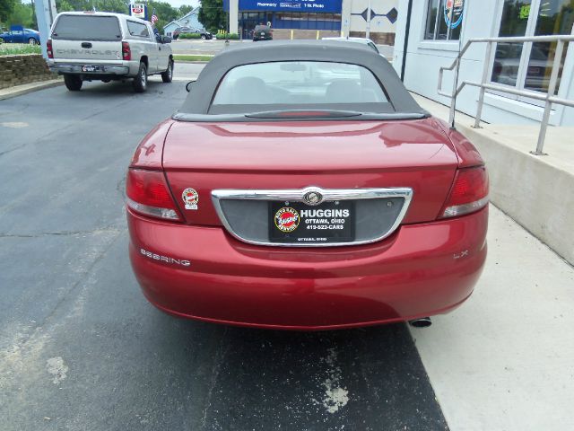 2001 Chrysler Sebring Roadster Enthusiast Convertible