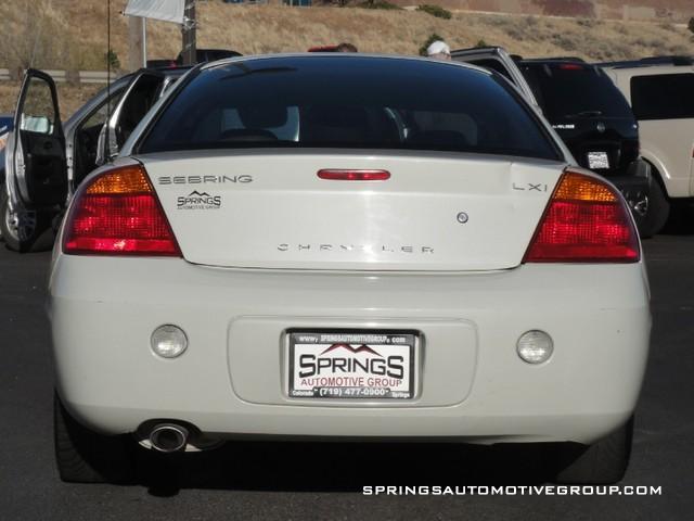 2002 Chrysler Sebring S Sedan Under FULL Factory Warranty