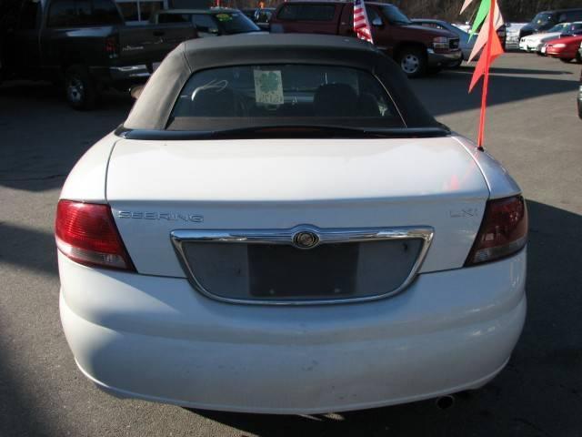 2002 Chrysler Sebring Unknown