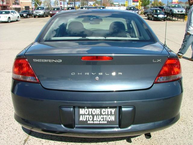 2002 Chrysler Sebring Unknown