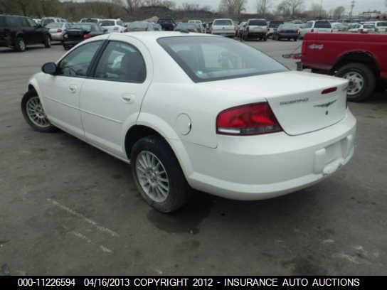 2005 Chrysler Sebring Ext Cab 125.9 WB