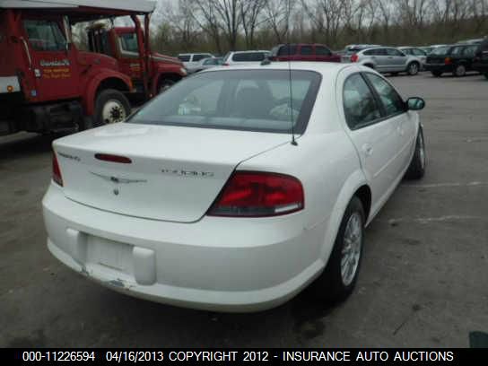 2005 Chrysler Sebring Ext Cab 125.9 WB