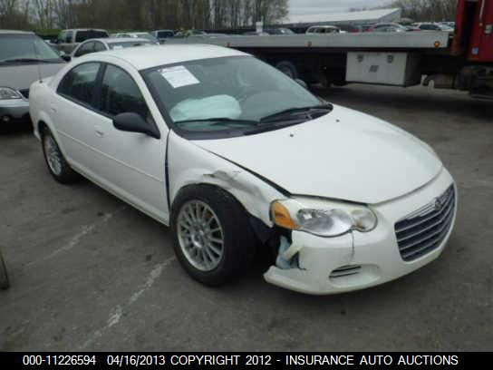 2005 Chrysler Sebring Ext Cab 125.9 WB