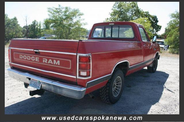 1985 Dodge D150 Pickup Base