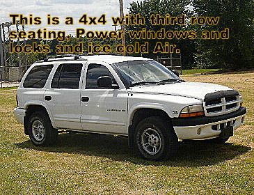 2000 Dodge Durango Ram 3500 Diesel 2-WD