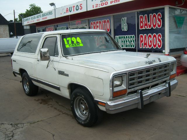 1985 Dodge Ramcharger 4x4 Base