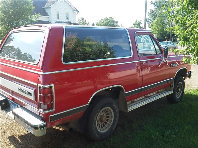 1985 Dodge Ramcharger Unknown