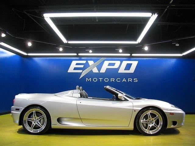 2002 Ferrari 360 Spider SRT8 GPS Navigation TV DVD