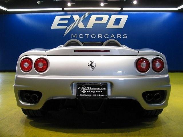 2002 Ferrari 360 Spider SRT8 GPS Navigation TV DVD